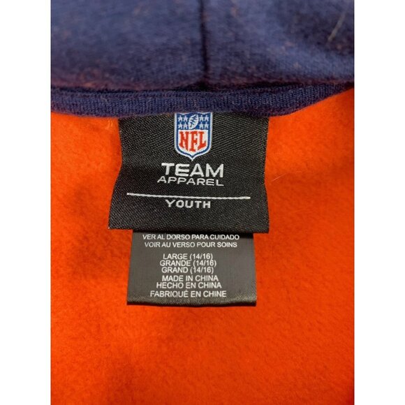 NFL Denver Broncos Youth Orange Hoodie - Picture 4 of 7